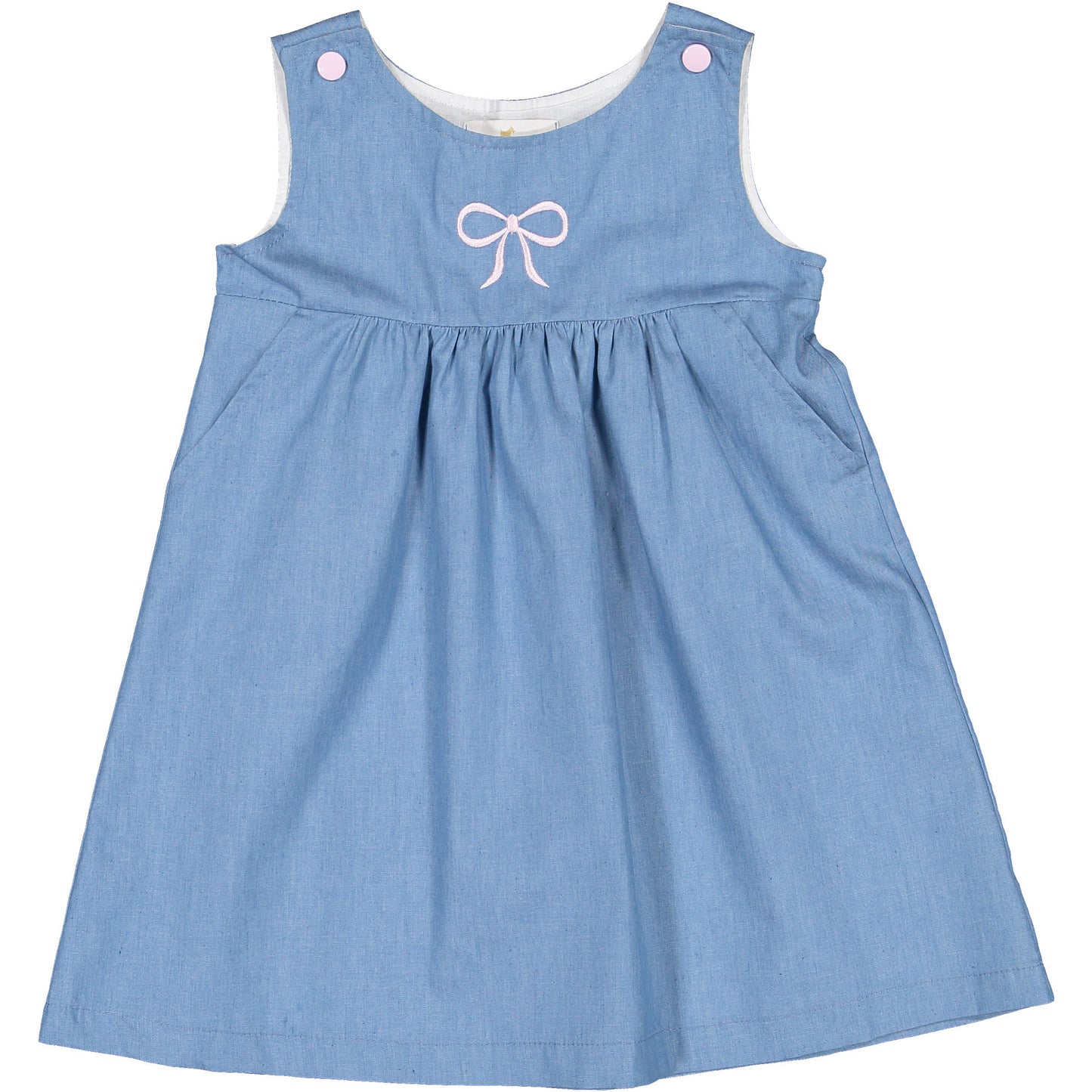 Oxford Pink Denim Dress