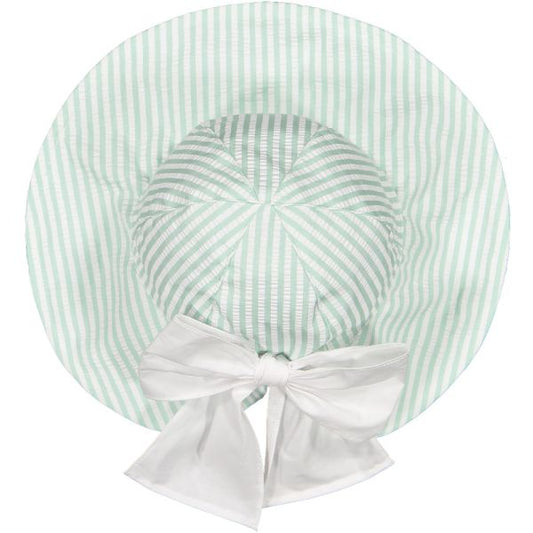 Mint Bows Sunny Hat