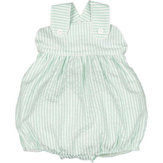 Mint Bows Romper 2