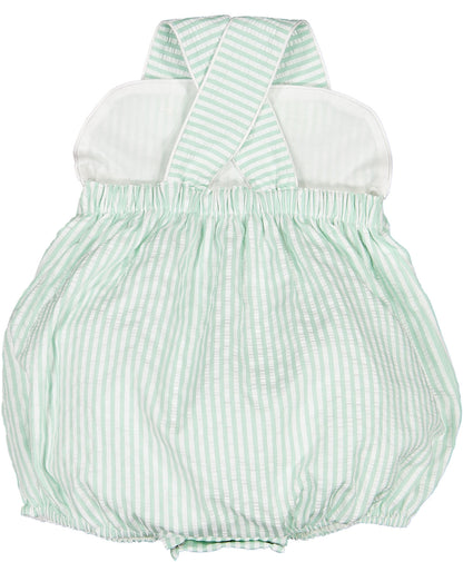 Mint Bows Romper 2