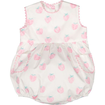 Classic Strawberries Romper