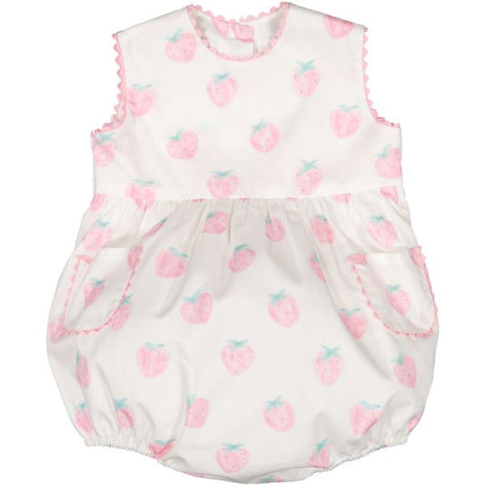 Classic Strawberries Romper