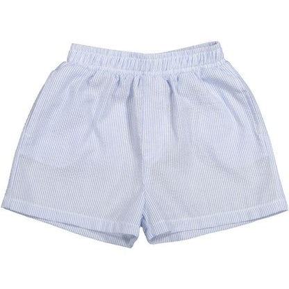 Blue Seersucker Boy Pull-ups