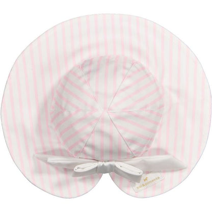 Stripes Pink Lycra Sunny Hat