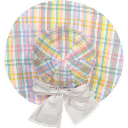 Rainbow Gingtham Sunny Hat