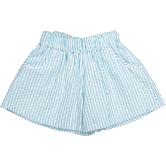Blue Garden Girl Shorts