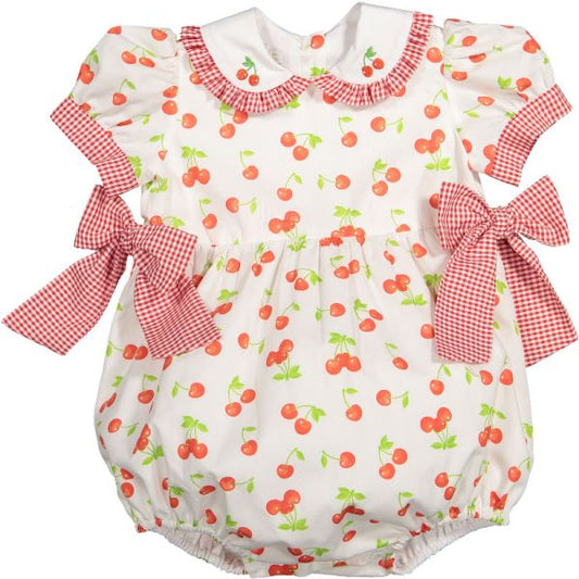 Classic Cherries Romper