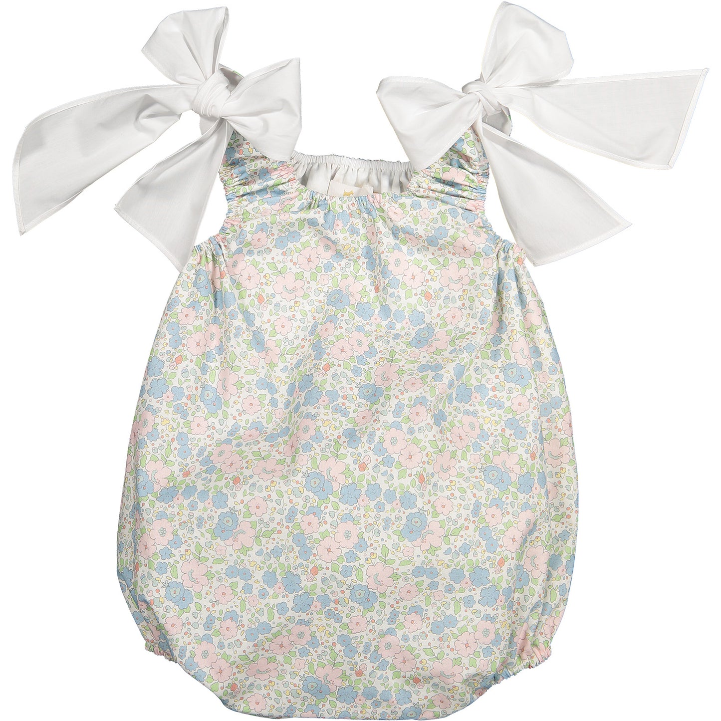 Peonies Bows Romper