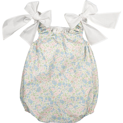 Peonies Bows Romper