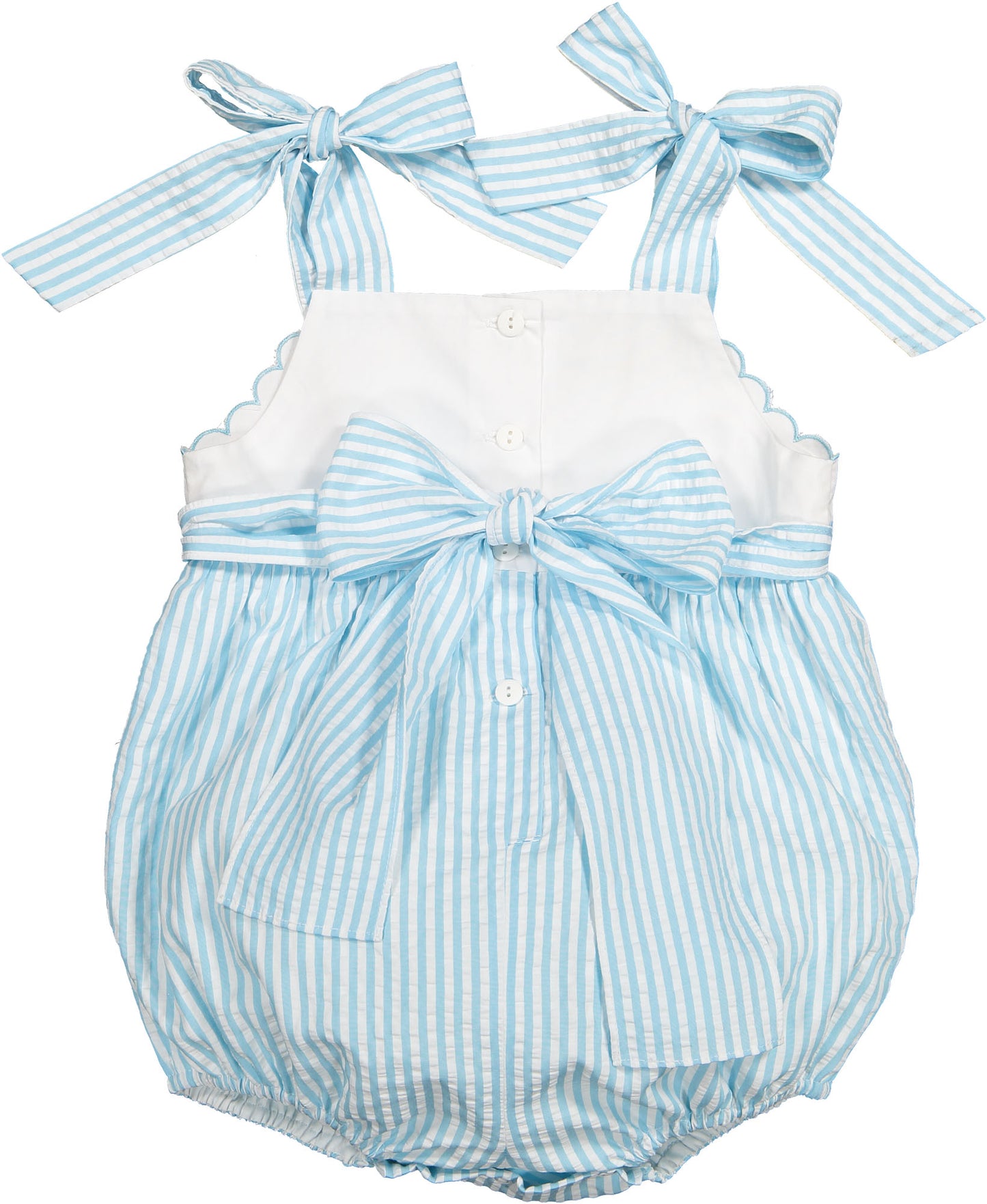 Blue Garden Romper