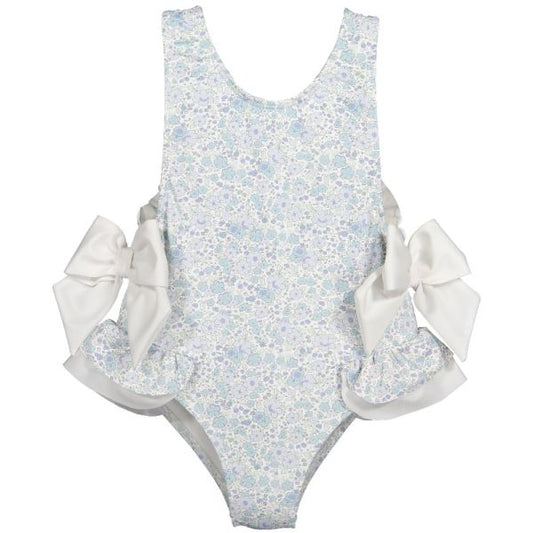 Blue Ditsy Floral Swimsuit