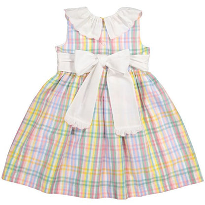 Rainbow Gingham Dress
