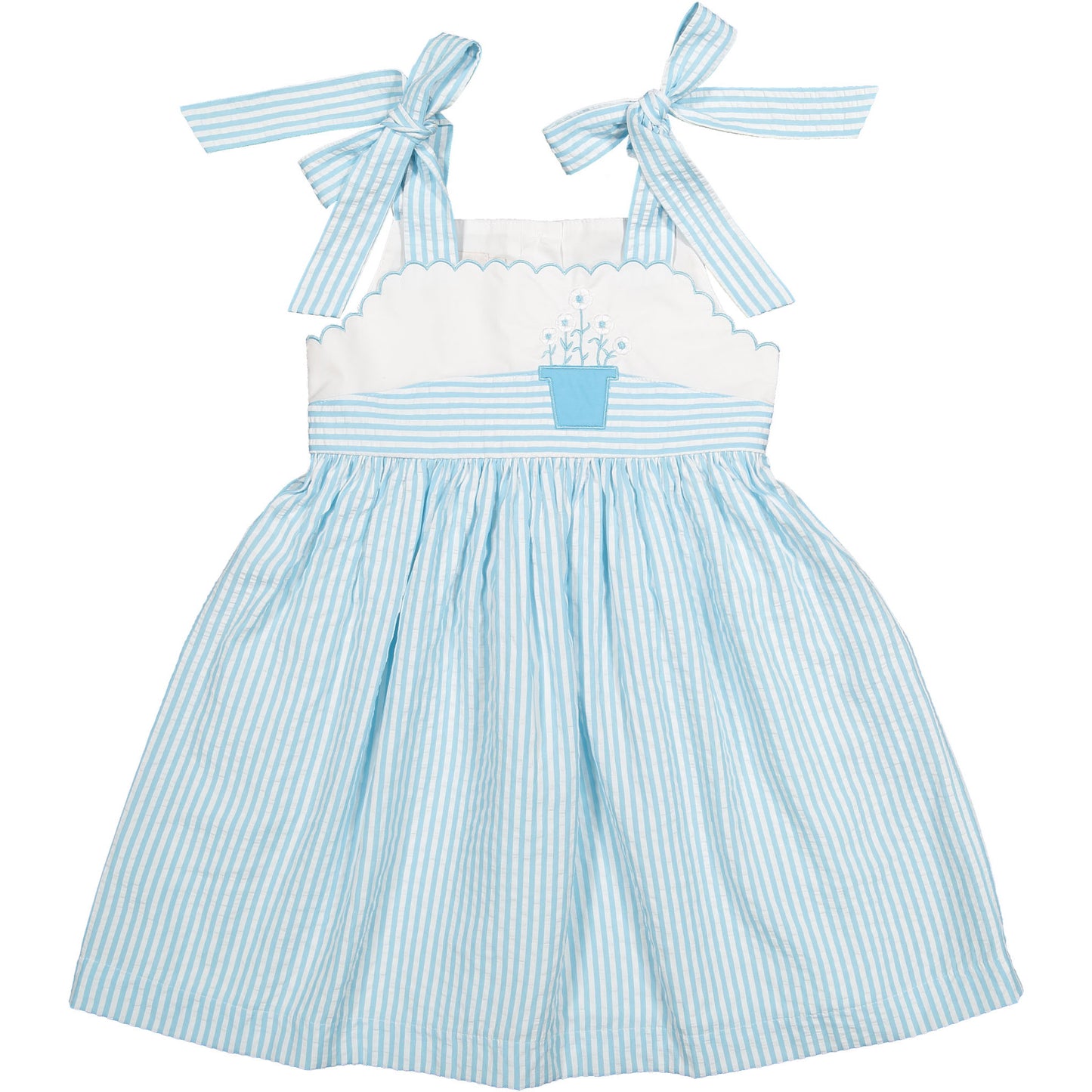 Blue Garden Dress