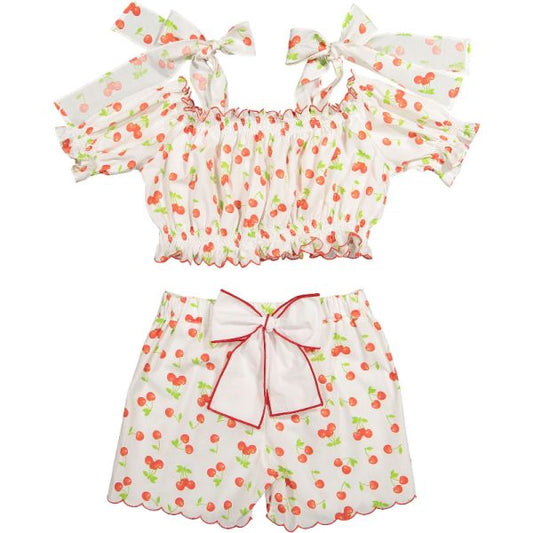 Maryland Classic Cherries Girl Set