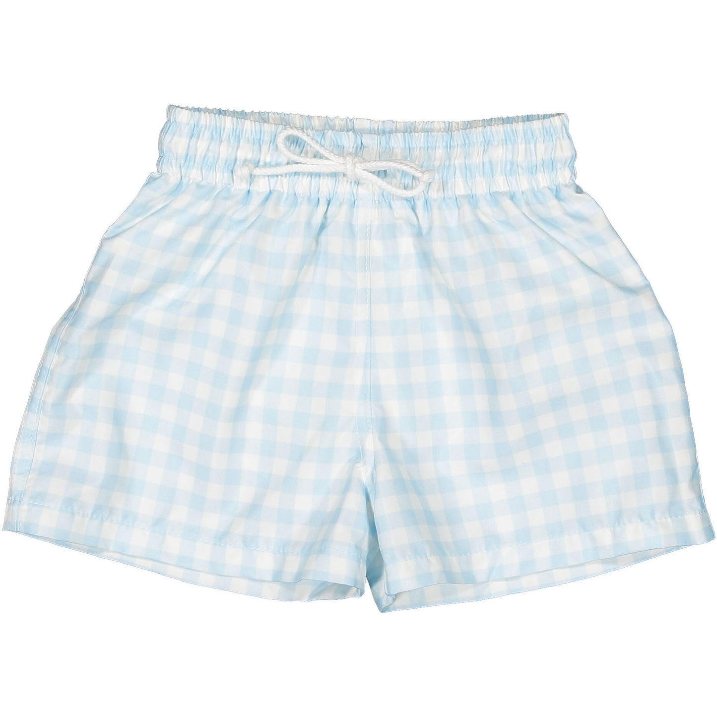 Blue Gingham Trunks