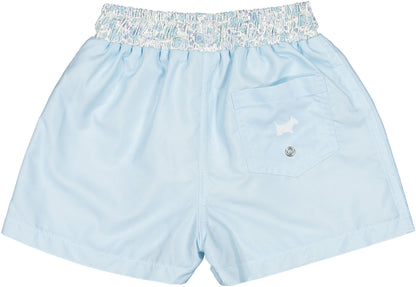 SAMPLE Blue Floral Trunks