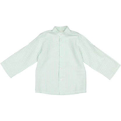 Mint Bows Boy Shirt