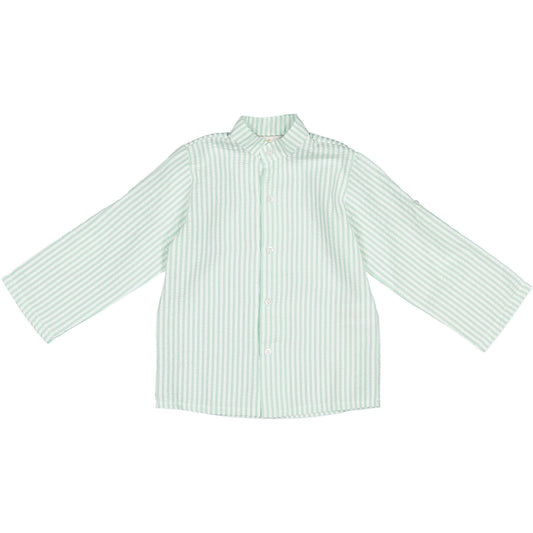 Mint Bows Boy Shirt