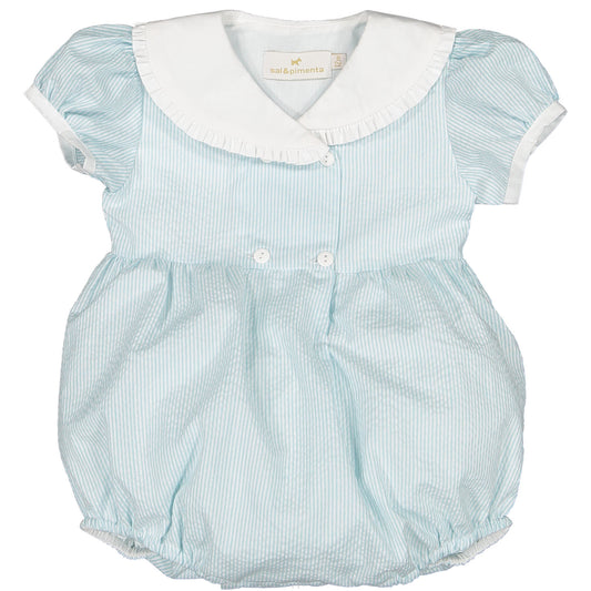Mint Berries Boy Romper