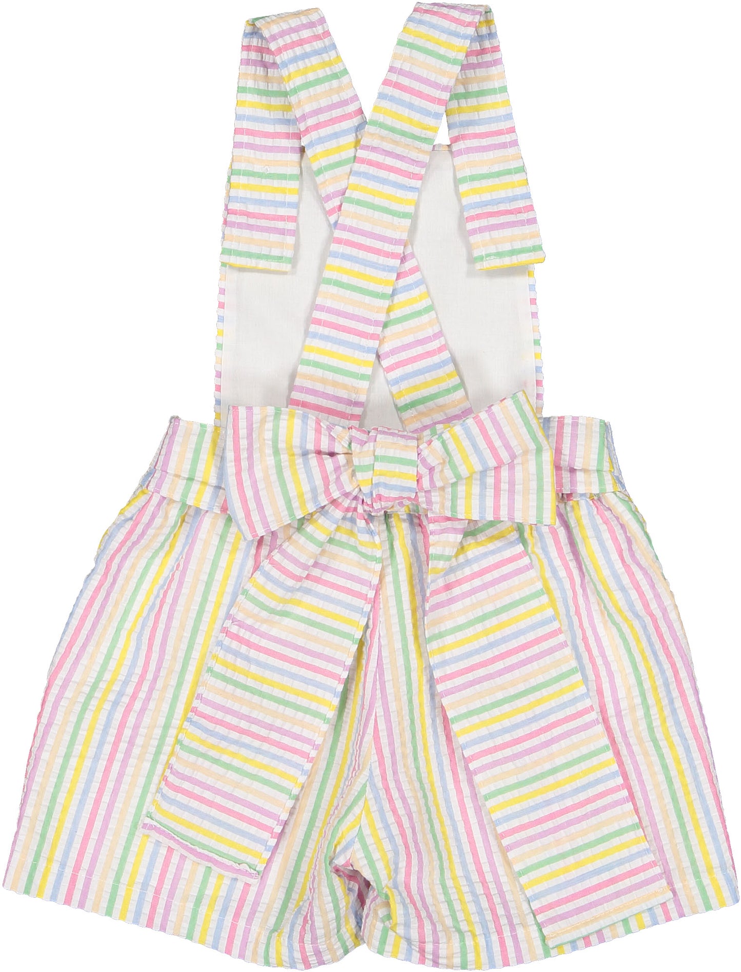 Rainbow Stripes Shortall