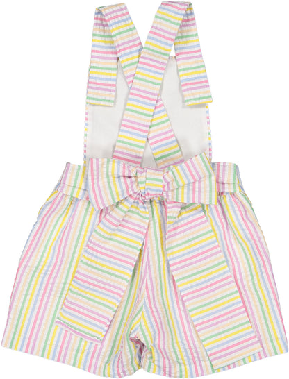 Rainbow Stripes Shortall