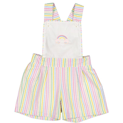 Rainbow Stripes Shortall