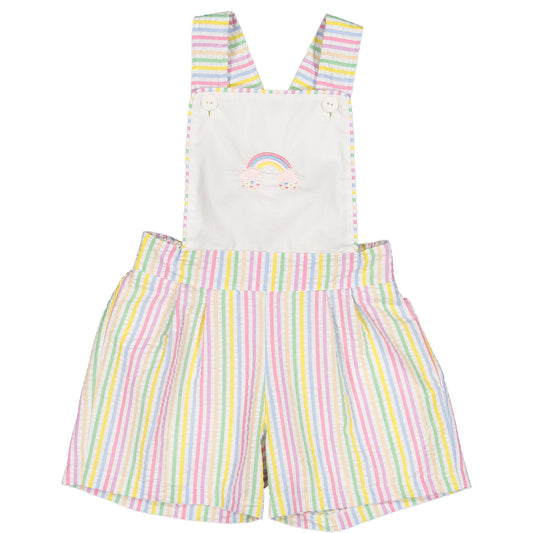 Rainbow Stripes Shortall