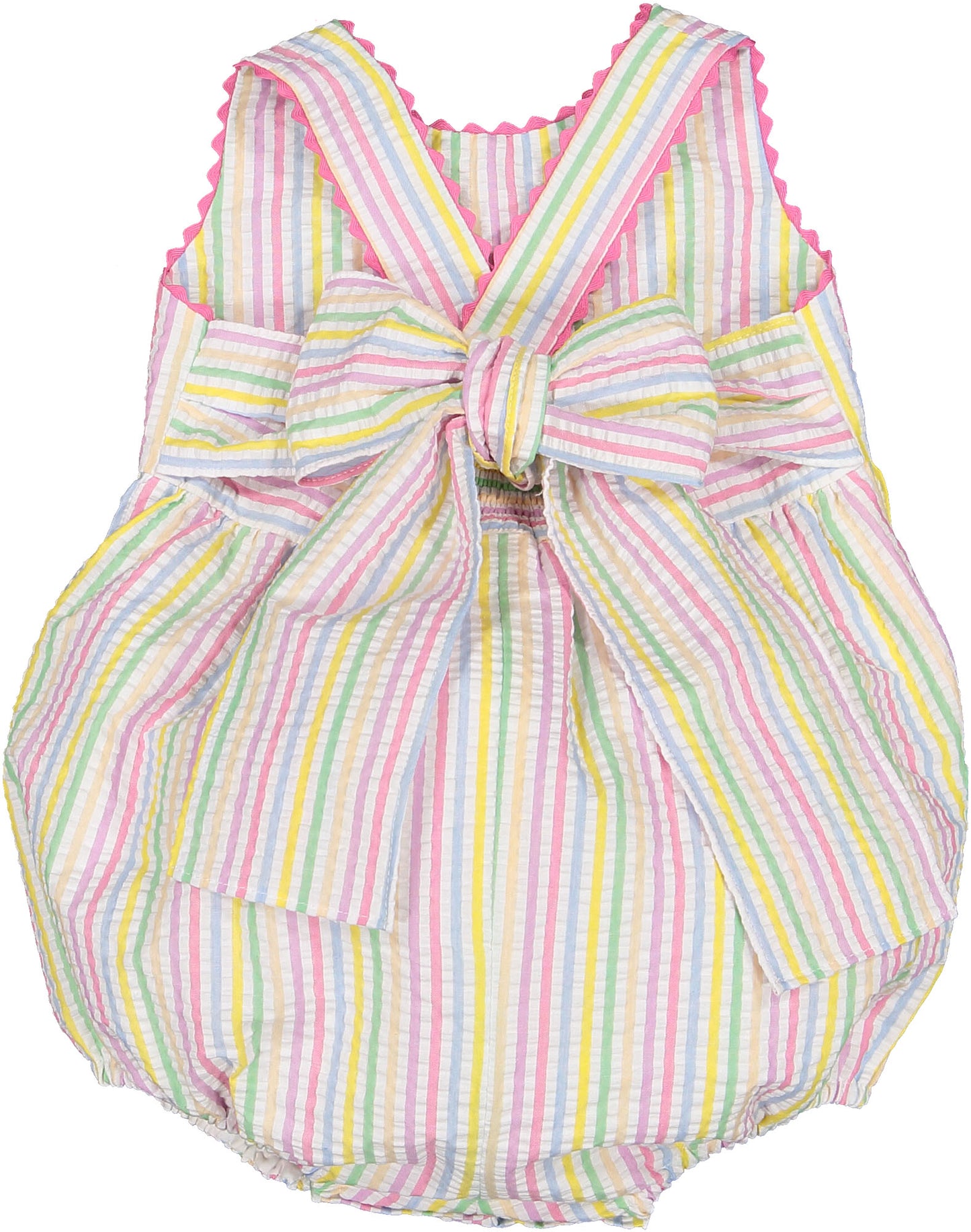 Rainbow Stripes Romper