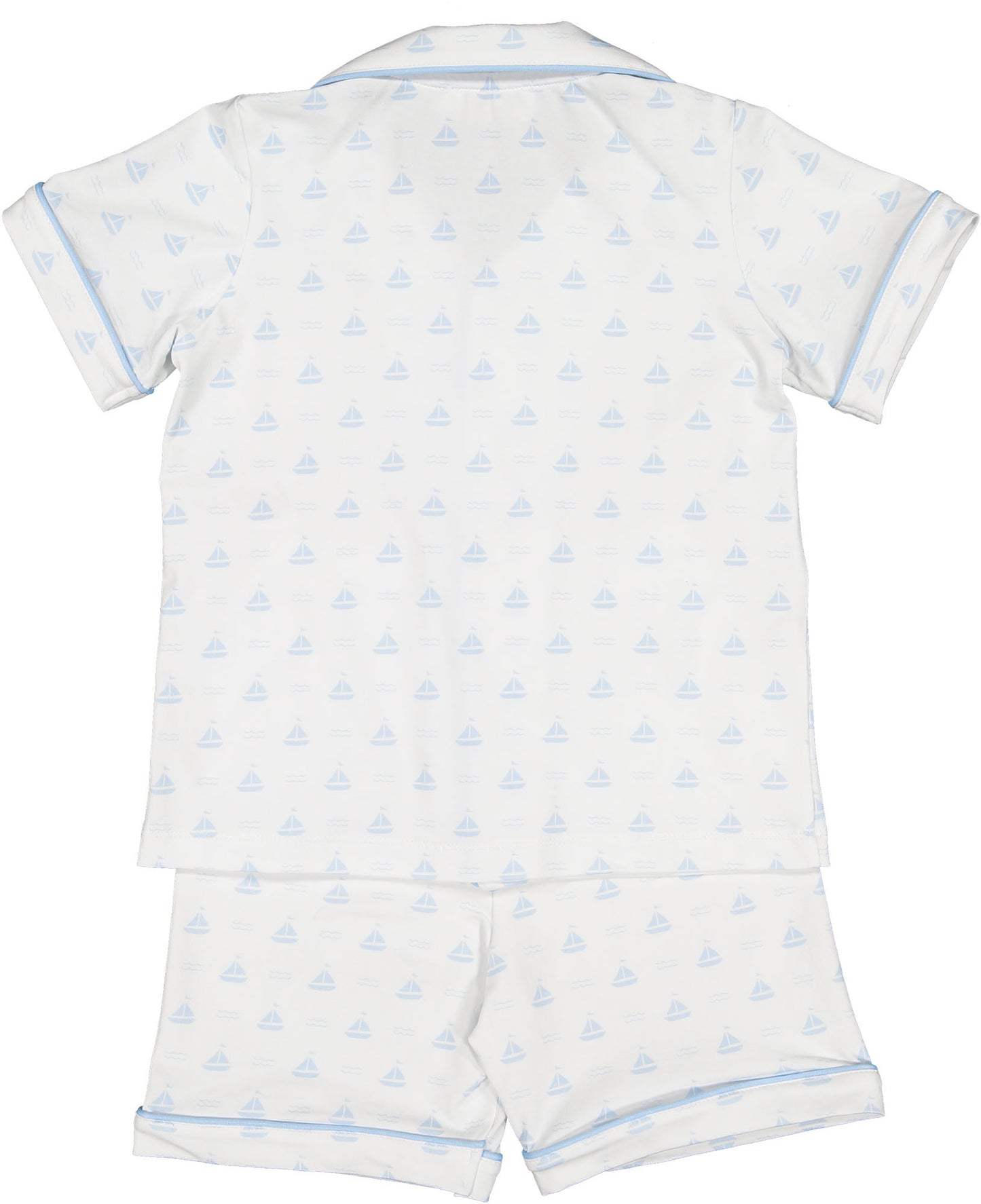 Blue Sailboats Boy Pajama