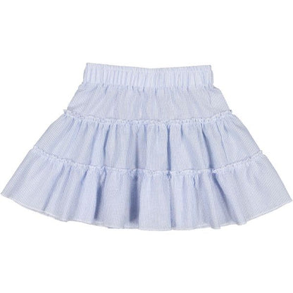 Maryland Blue Seersucker Skirt