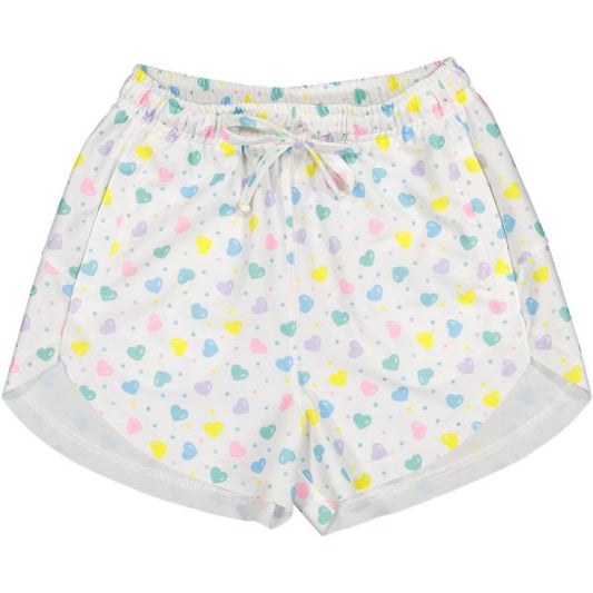 Maryland Multicolor Hearts Shorts