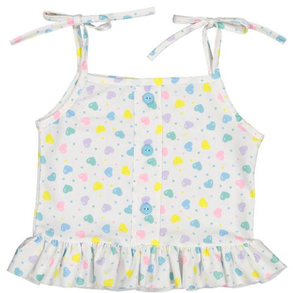 Maryland Multicolor Hearts Top