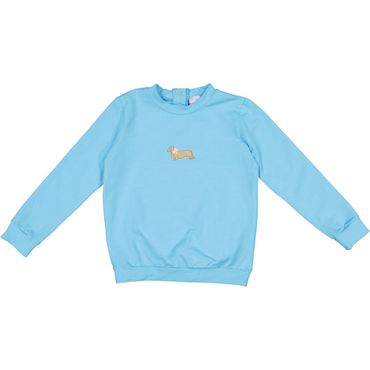 Maryland Blue Ditsy Floral Sweatshirt
