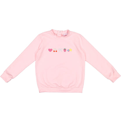 Maryland Pink Ditsy Floral Sweatshirt