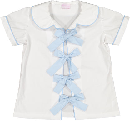 Maryland Blue Bows Pajama