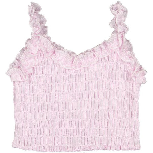 Maryland Pink Seersucker Top