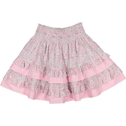 Maryland Pink Ditsy Floral Skirt