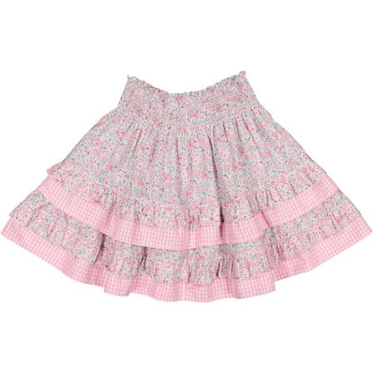 Maryland Pink Ditsy Floral Skirt