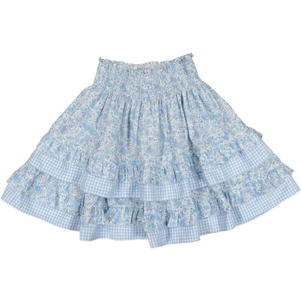 Maryland Blue Ditsy Floral Skirt