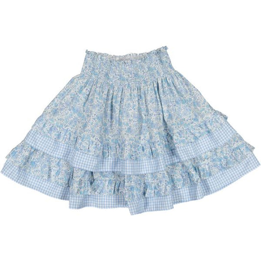 Maryland Blue Ditsy Floral Skirt