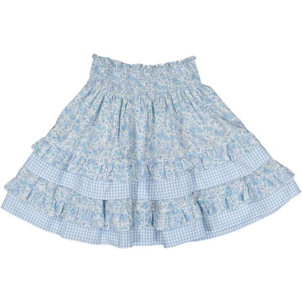 Maryland Blue Ditsy Floral Skirt