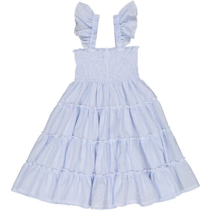 Maryland Blue Seersucker Dress