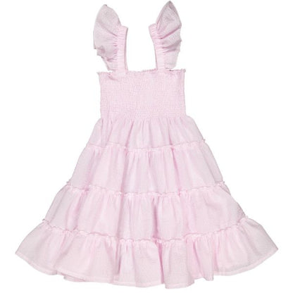 Maryland Pink Seersucker Dress