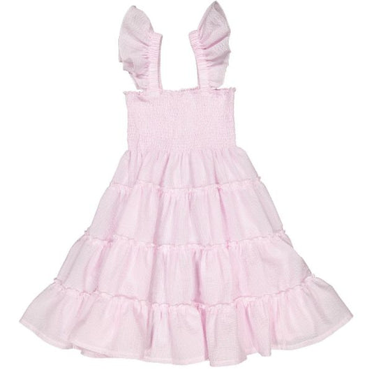 Maryland Pink Seersucker Dress