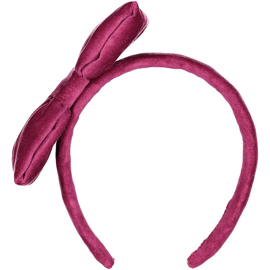 Aubergine Velvet Headband