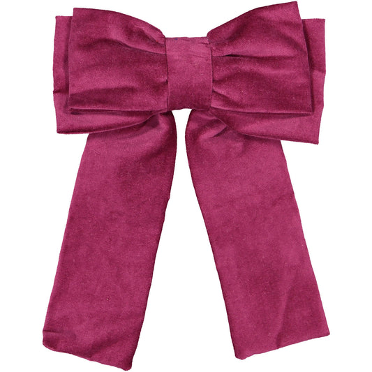 Aubergine Velvet Big Hair Clip