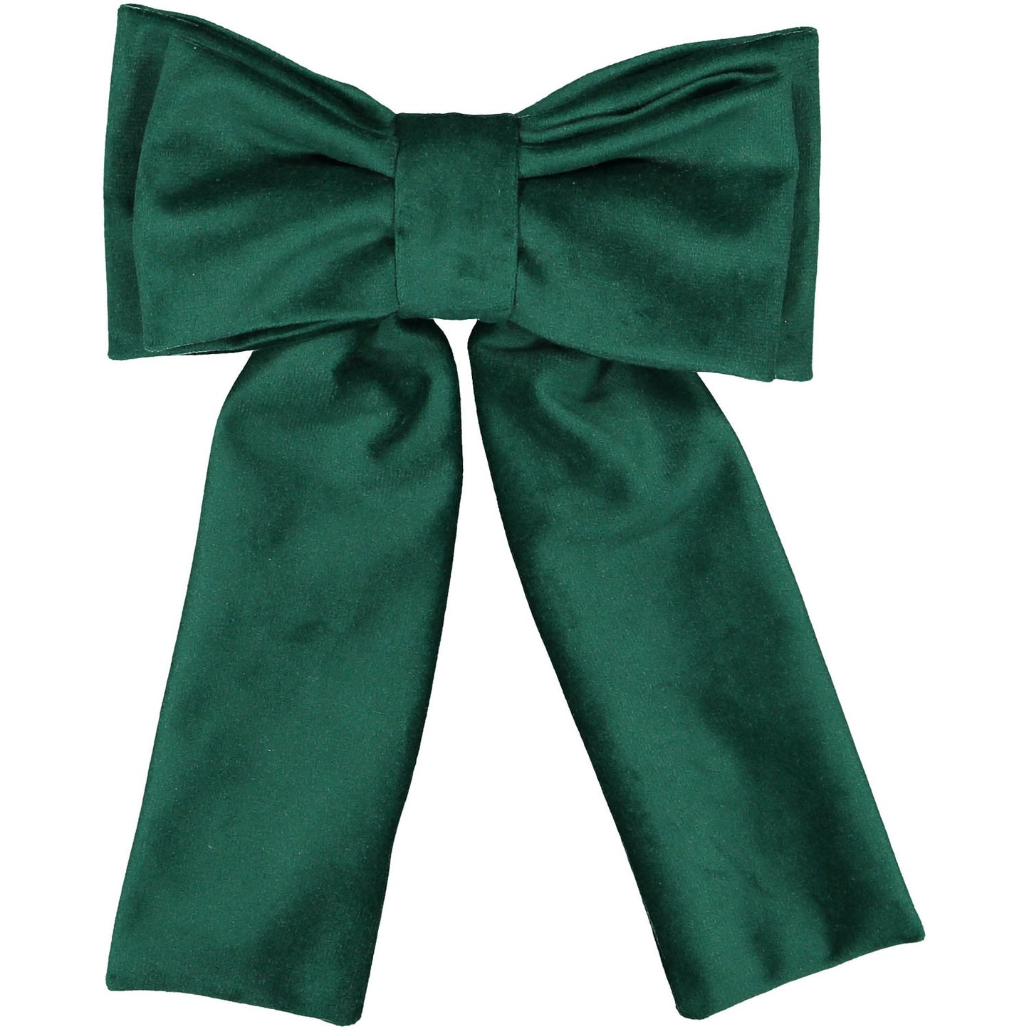 Green Velvet Big Hair Clip
