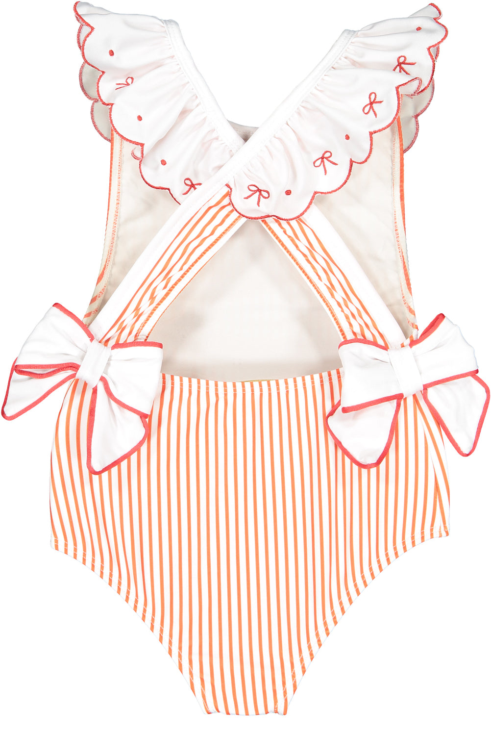 Santa Tell Me Red Bows Swimsuit