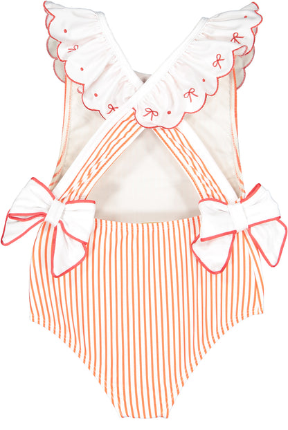Santa Tell Me Red Bows Swimsuit