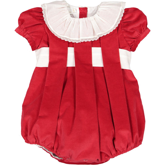 Red Velvet Romper